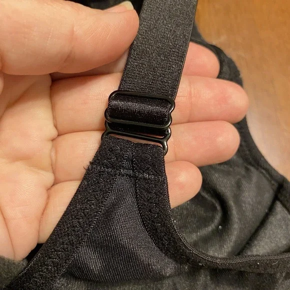 Glamorise RN 15564 BlackWonder Wire Lace Cup Underwired T Shirt Bra Size 36F EUC - Picture 14 of 15